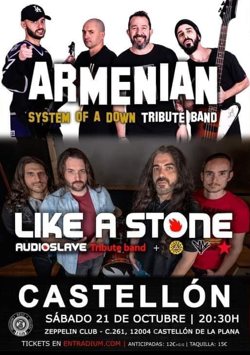 Armenian y like a Stones - Sábado 21