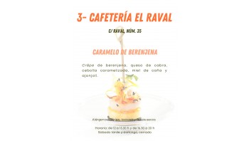XI Ruta de la tapa: 3 - Cafetería el Raval